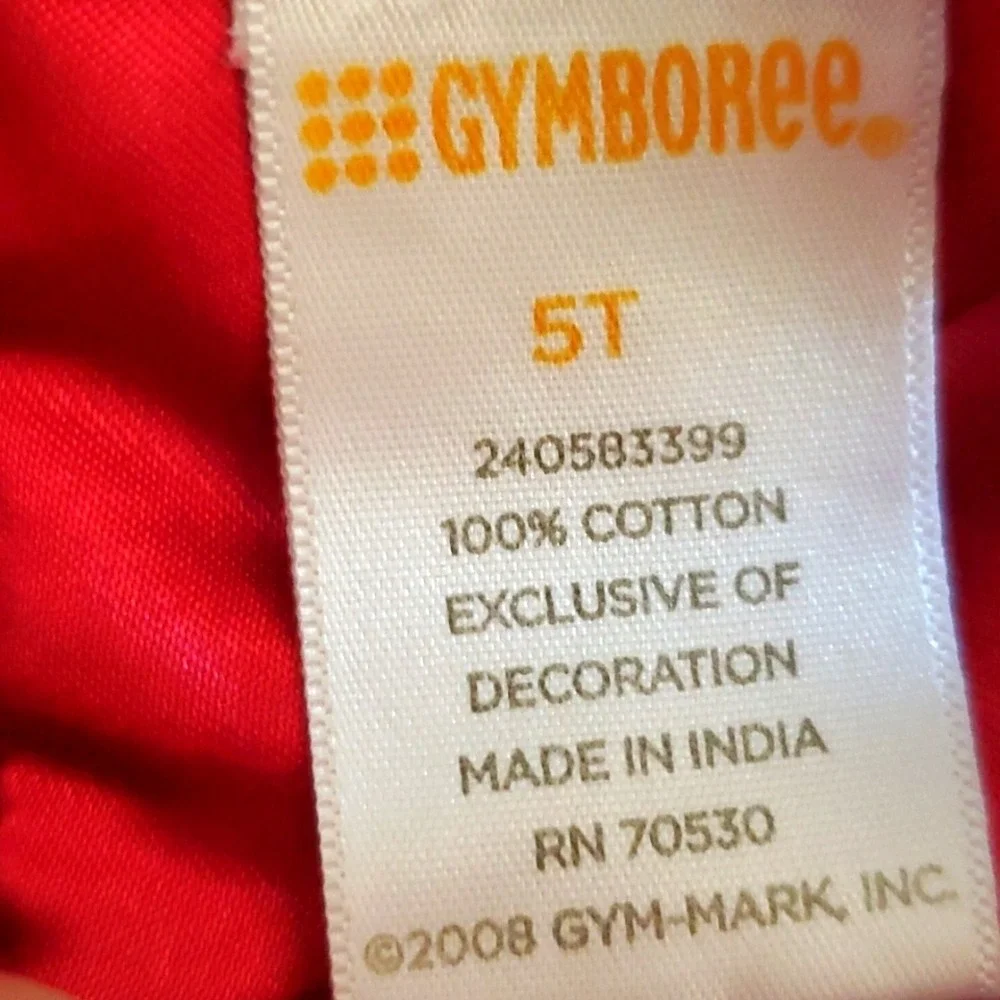 Gymboree‎ Red Plaid Jumper Dress Size 5T